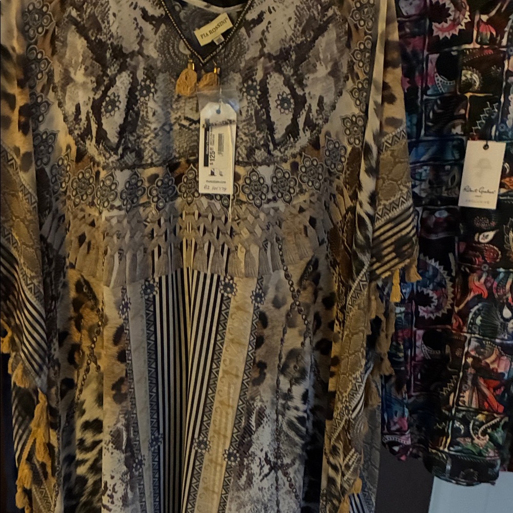 Earthy Tones Patterned tunic